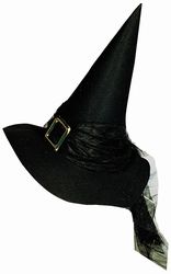 Hexenhut aus Filz, 40cm
