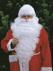 Nikolaus Set Percke mit Bart